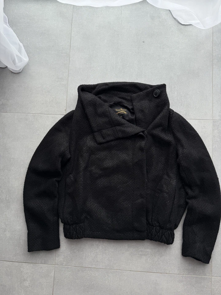 Винтажная асимметричная женская куртка Vivienne WestwoodAnglomania Y2K размер 42 - Изображение 4 из 4