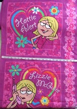 1 Panel of "Lizze McGuire" Quilt/Pillow Blocks by DISNEY for Spring Ind