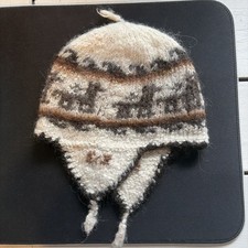 PERUVIAN ALPACA CHILD/BANY WINTER BEANIE HAT