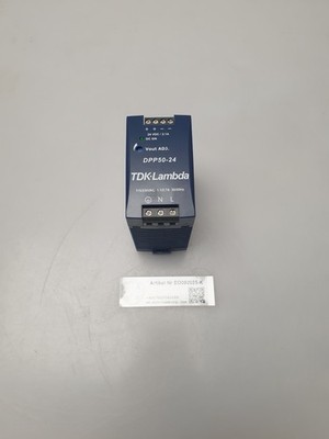 TDK-Lambda DPP50-24 Hutschienen Netzteil 24V 50W Power Supply EO092025-K