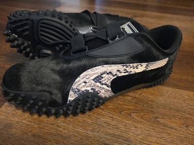 Size 11.5 Puma Men's A$AP ROCKY Mostro Sneakers Black/Desert Dust FUR 406497-01