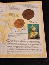 10 & 20 Cash Copper Coins 1808 East India Company from Admiral Gardner Shipwreck