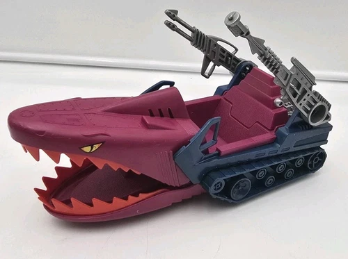 Vintage MOTU Land Shark Masters of the Universe He-Man Vehicle 1984 Works!