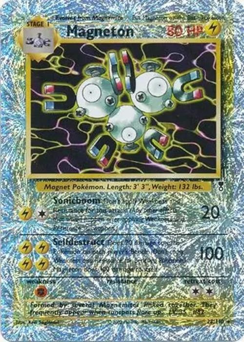 Magneton - 28/110 - Pokemon Legendary Collection Reverse Holo Rare Card NM