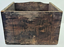 Vintage Original Remington Standard Typewriter Wood Crate / Box thumbnail