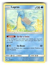 Lapras 56/214 Rare Lost Thunder Pokemon Lightly Played on eBay