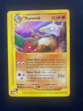 Marowak 54/147 Aquapolis Non-Holo Uncommon Pokemon Card 2002 E-Reader