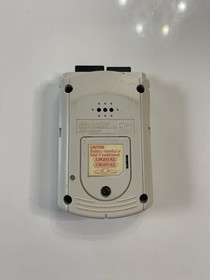 White Visual Memory Unit VMU (Sega Dreamcast) OEM HKT 7000 Tested