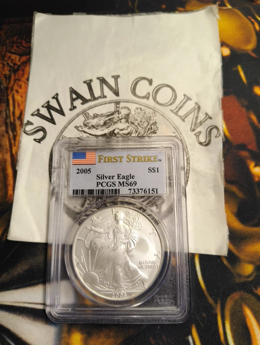 American Eagle 2005 U.S. Mint Silver Bullion Coins for sale | eBay