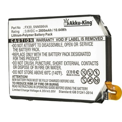 Akku-King Akku FX30 SNN5964A für Motorola Moto X Style X Pure XT1570 XT1572