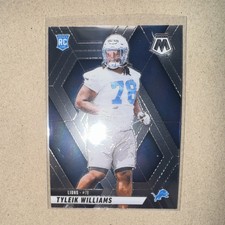 Panini 2025 Mosaic Tyleik Williams Rookie #397 Detroit Lions Football Card