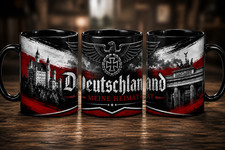 Deutschland meine Heimat Tasse Schwarze Editi...