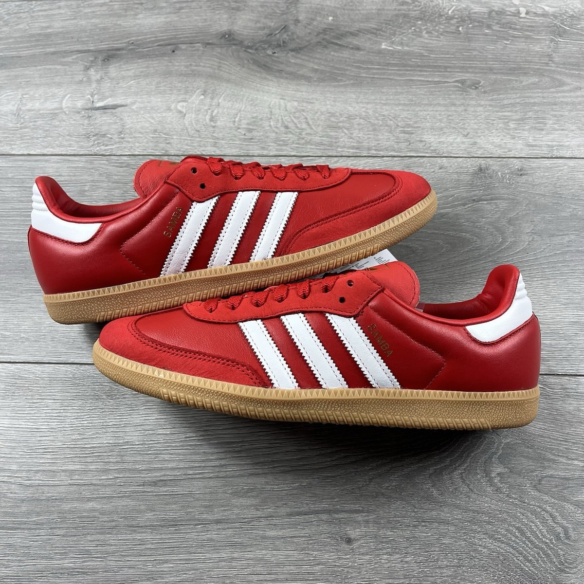 Adidas Samba OG Unisex ‘Better Scarlett Red Gum’ Size UK EU 44  US 11
