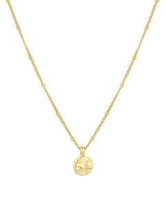 Authentic gorjana - Shorebreak Necklace 16 inch - 18k Gold Plated - Ocean-Inspire