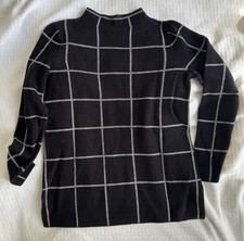 Grid Sweater Ann Taylor Loft xs