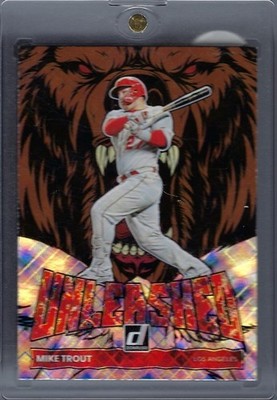 2022 Panini Donruss - Unleashed Mike Trout #UL-3 Diamond