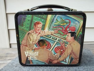 Old Metal Tin 1967 Aladdin Industries Lunch Box Voyage to the Bottom of the Sea