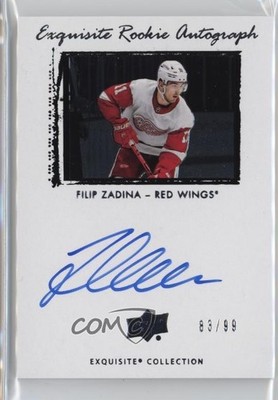 2019-20 Upper Deck Ice 83/99 Filip Zadina #09T-FZ Auto RC 0hv6