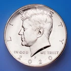 2020-P Clad Gem BU Kennedy Half Dollar Coin From OBR Fast S&H W/Tracking