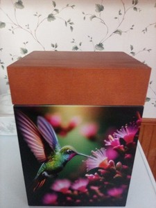 Urn for human ashes
