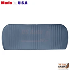 1992-1996 For Ford F-150 Leatherette Rear Bench Bottom Seat Cover Lapis Blue