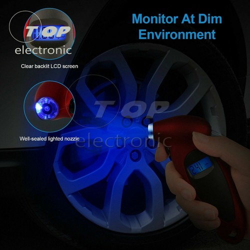 Tire Air Pressure Guage Digital Car Bike Truck Auto LCD Meter Tester survey L2KE - Picture 12 of 12