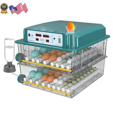 Incubators for Hatching 120 Eggs Egg Incubator with Automatic Egg Turning NEW