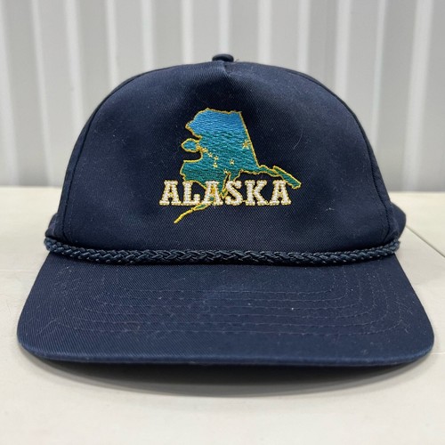 Vintage 1980s Alaska Souvenir Hat