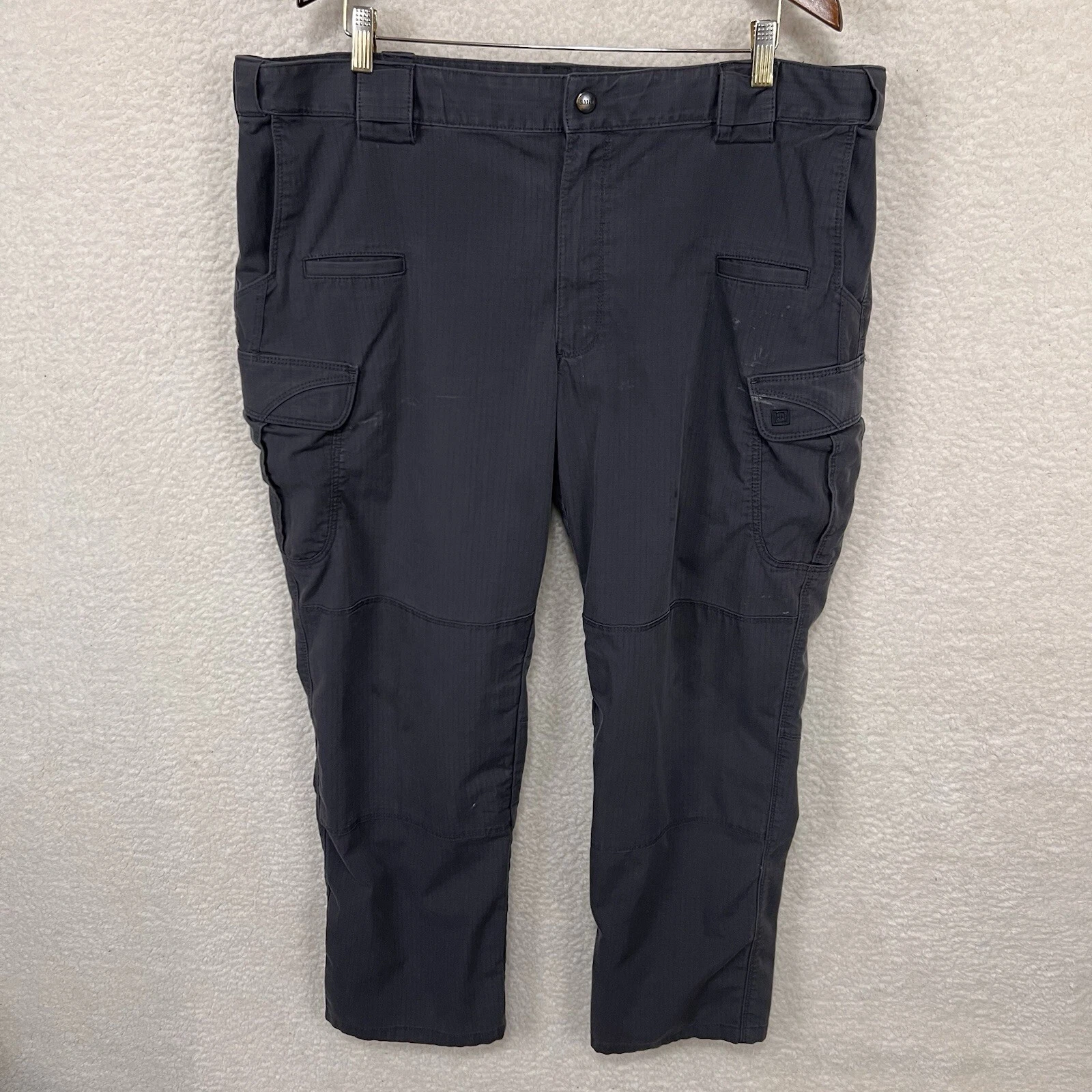 5.11 Tactical Pants Men 42x30 Dark Gray Stryke 74369 Rip Stop Hiking Camp Fish