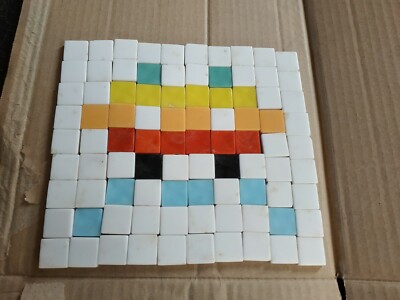 Kit Mosaïque Space Invader – Ampoule Détournée – Idée Cadeau Originale Et Déco Geek