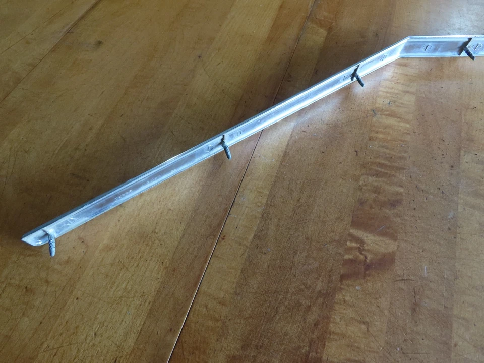 71-73 CADILLAC DEVILLE CAPÓ BORDE DELANTERO LABIO REJILLA SUPERIOR MOLDURA CROMO Foto 4 de 4