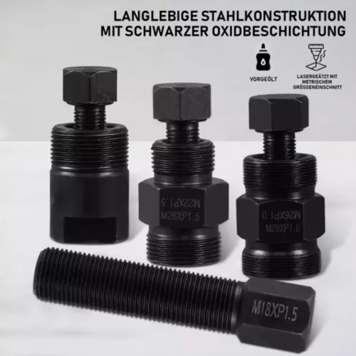 10Tlg Polradabzieher Schwungrad Polrad Abzieher Set für Roller Motorrad Werkzeug - Bild 3 von 11