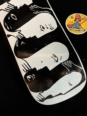 RARE Neil Blender G&S Faces Blue Gordon & Smith Skateboard Deck