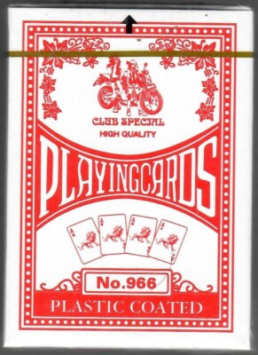 High Quality PLAYING CARDS PLASTIC COATED NO .966 | eBay