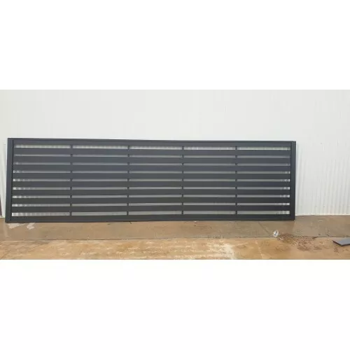 Vertical Slats in Monument DARK Grey - DIY Kits - 3m to 7m wide Sliding Gates - Picture 8 of 15