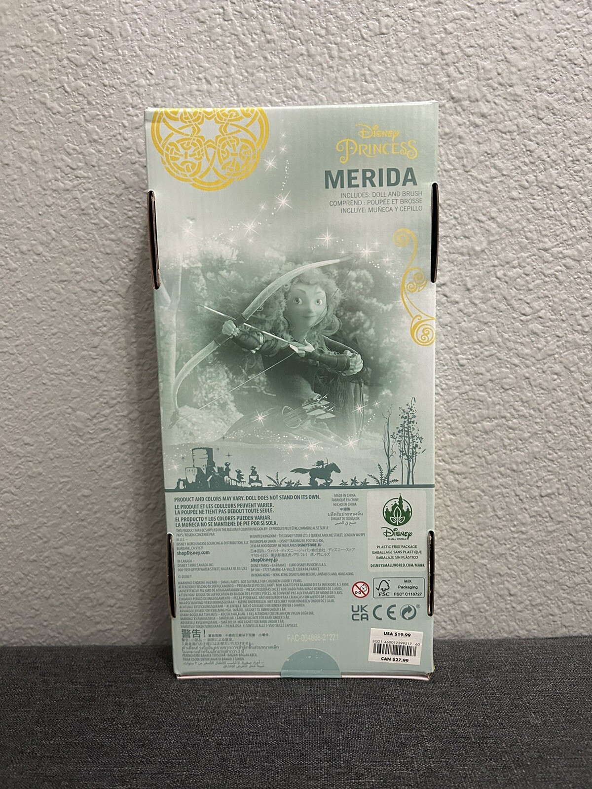 Disney Store Merida Classic Doll – Brave 10" NIB | eBay