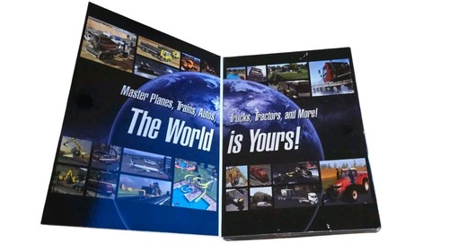 NEW World of Simulators: Ultimate Edition 20 Video Games Pc 2014 Damaged Case - Picture 6 of 6
