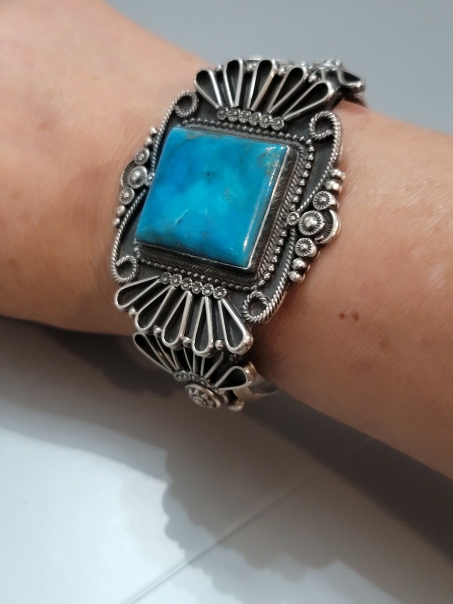 Indian jewelry WallaceYazzie jr 作品 Wallace Yazzie Jr - Etsy