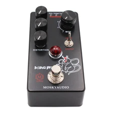 Mosky King Rat Guitar Effect Pedal Fuzz Distortion for PRO CO RAT Circuit LED