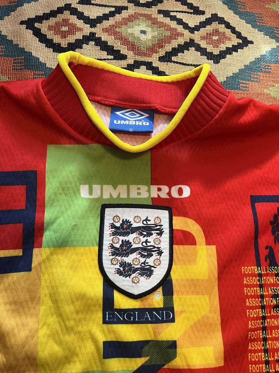 Vintage England 95 96 goalkeeper umbro football shirt soccer Vintage England 95 96 goalkeeper umbro football shirt soccer