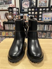 Harley Davidson Women  s Lalan E Black Motorcycle Harness Boots D84686 Size 8M