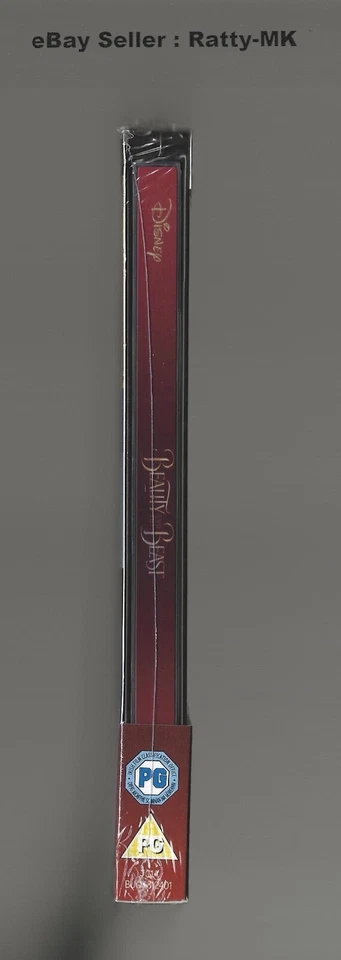 BEAUTY AND THE BEAST (2017) - UK EXCLUSIVE 4K + BLU RAY STEELBOOK - NEW & SEALED - Image 3 of 4