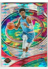 2020 Panini Spectra - Christian Wood Prizm Celestial /99 #38 Rockets 