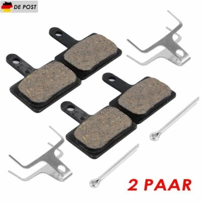 MARKENLOS 4x Fahrrad Bremsbeläge Für Deore Tektro Shimano Scheibenbremse Disc Beläge Pads