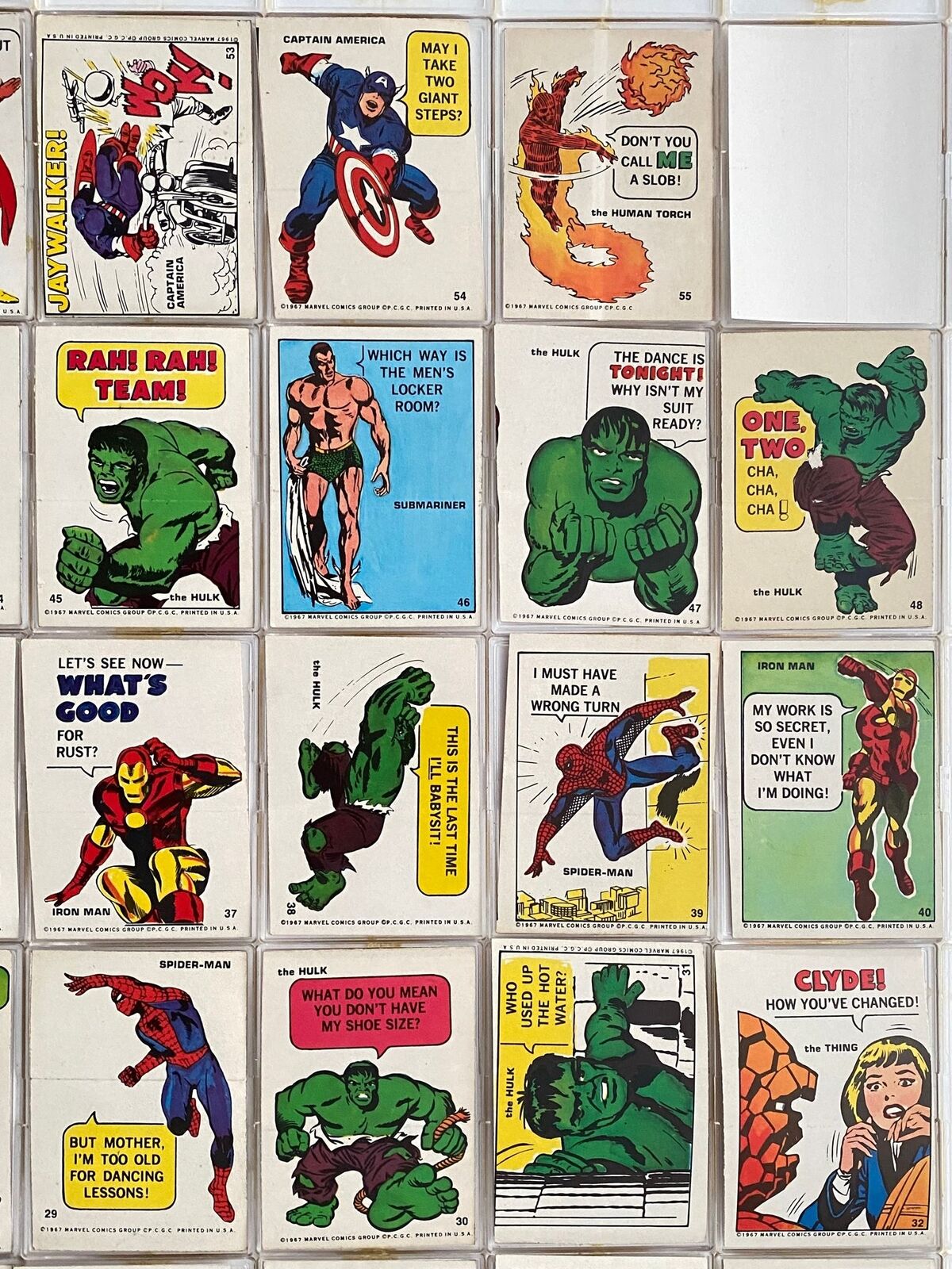 Marvel Comics Super Hero Sticker Card #39 SPIDER-MAN 1967 Philadelphia Gum  PCGC