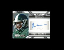 2020 Hit Premier Draft SP ROOKIE RAEQUAN WILLIAMS AUTO RC! Michigan State STAR 