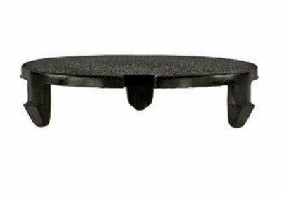 7x Round Caps for Engine Cover Bonnet Cover 38mm Black 279