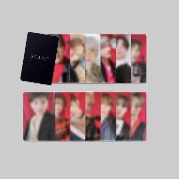 SEVENTEEN GOING SEVENTEEN MAGAZINE PHOTO CARD BLACK VER. | eBay