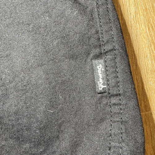 Diamond Supply Co. Button Up Shirt Long Sleeve Black Men’s Medium Preppy - Picture 5 of 9