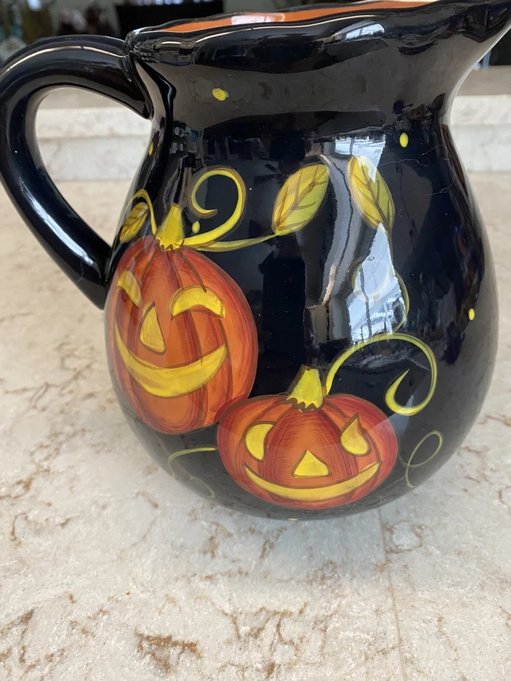 Jarra de cerámica de Halloween Gates Ware - 8 pulgadas Foto 2 de 3